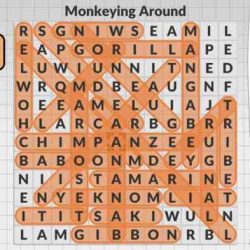 The monkey's paw word search answers