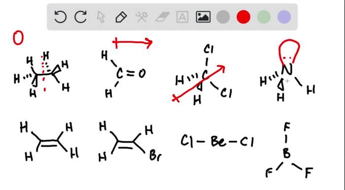 Click on those molecules below which have a dipole moment